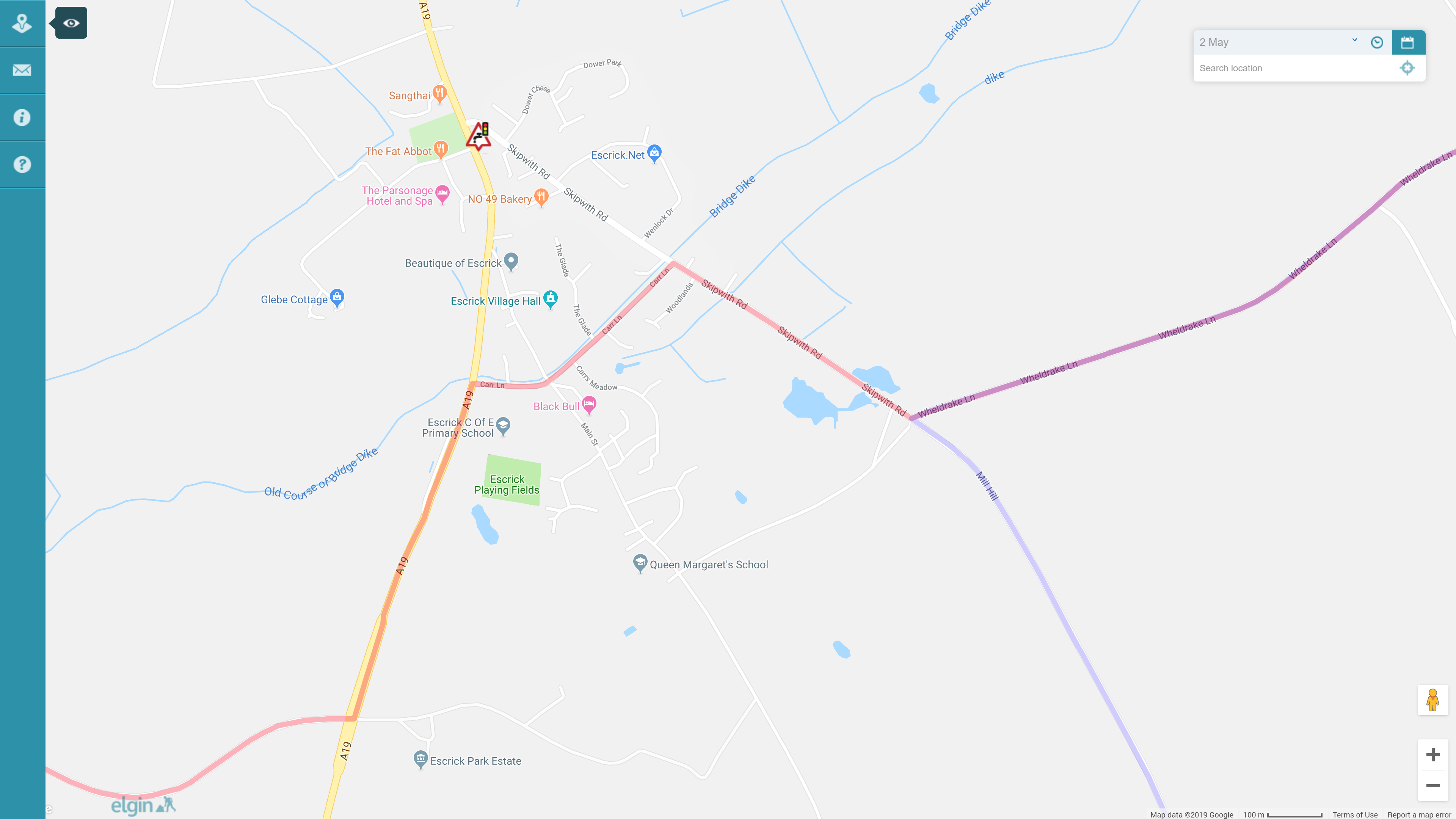 Course route Course route
